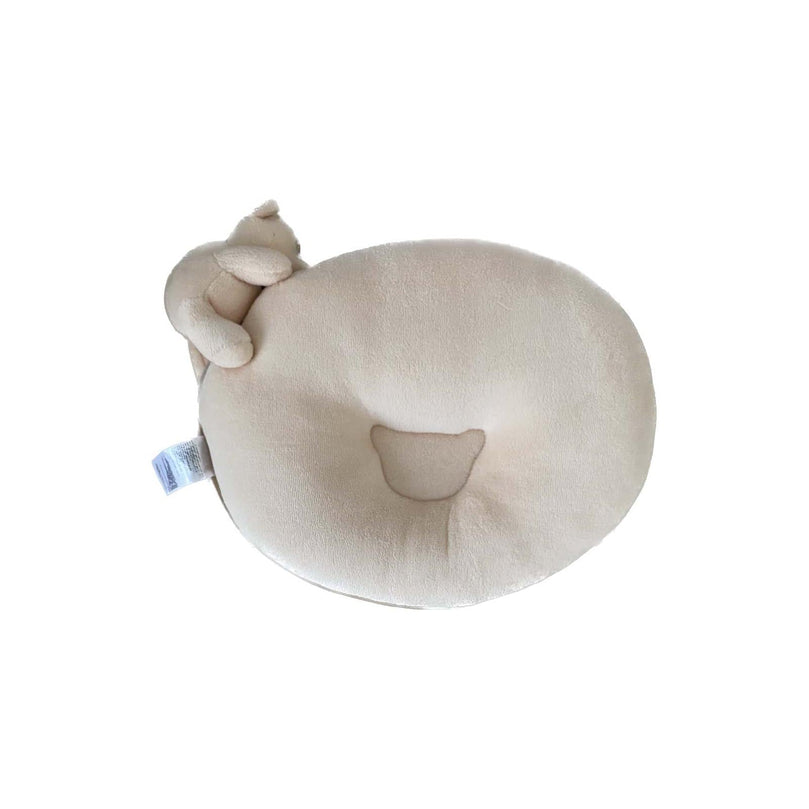 Juniors-Bear-Oval-Pillow-Beige-Image 2