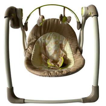 Juniors-Glide-Baby-Swing-Beige-2