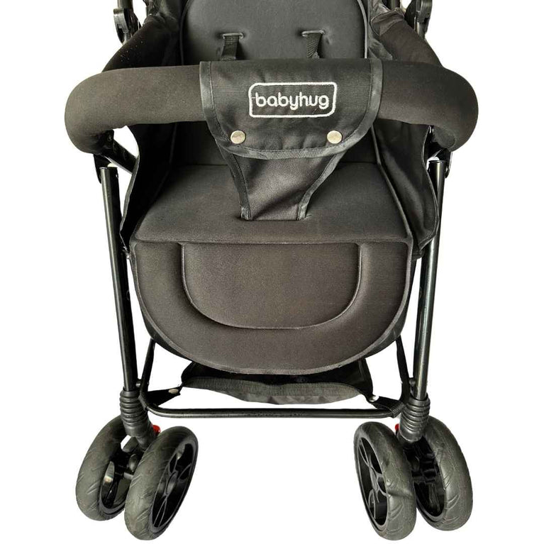 Babyhug-Symphony-Stroller-With-Reverisble-Handle-Black-6
