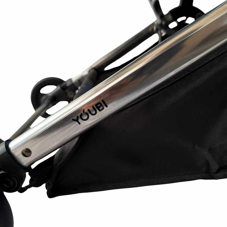 Youbi-Toddler-German-Travel-Light-Stroller-Grey-with-New-Born-Attachment-20