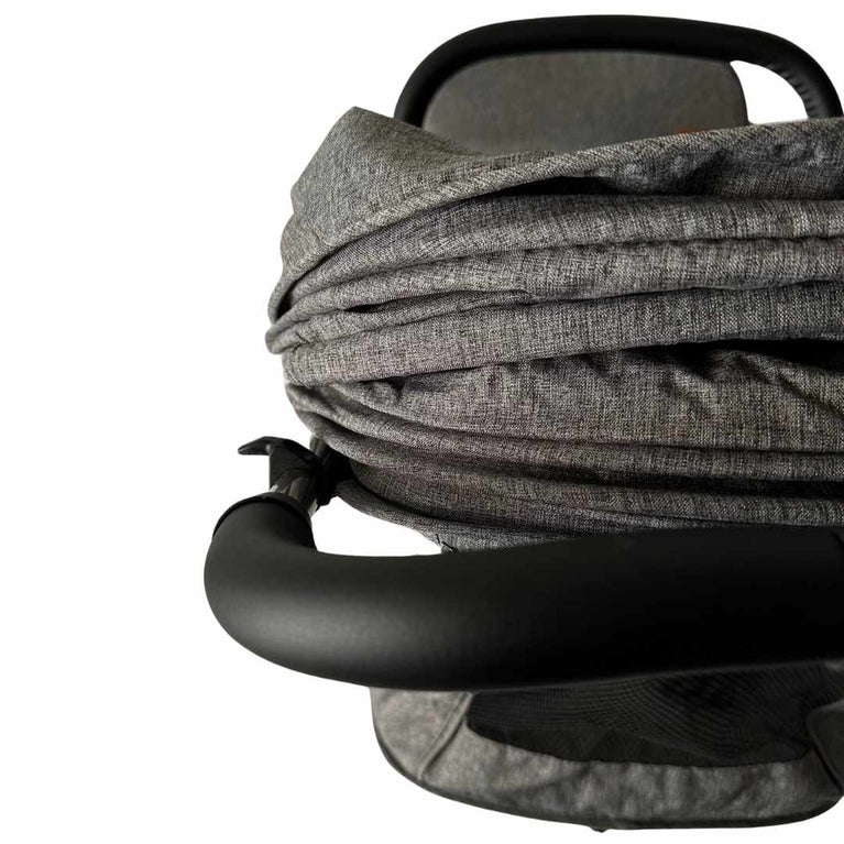 Youbi-Toddler-German-Travel-Light-Stroller-Grey-with-New-Born-Attachment-23