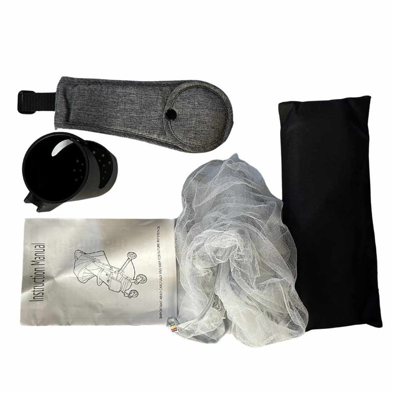 Youbi-Toddler-German-Travel-Light-Stroller-Grey-with-New-Born-Attachment-30