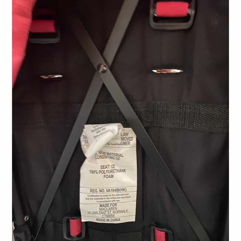 Maclaren-T-01-Twin-Stroller-Black-Redstone-13