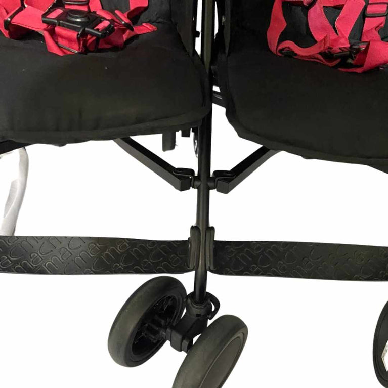 Maclaren-T-01-Twin-Stroller-Black-Redstone-7