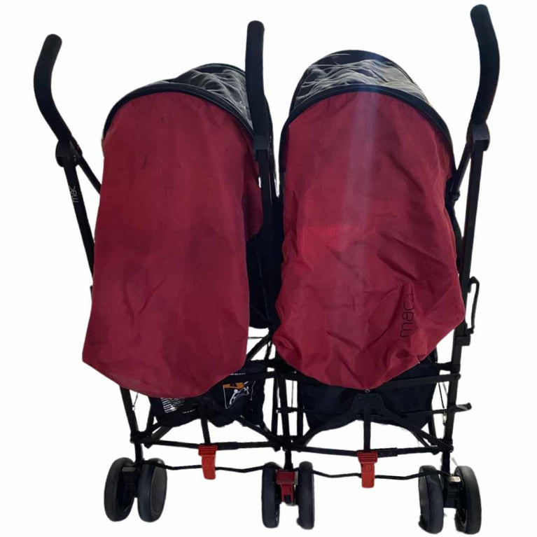 Maclaren-T-01-Twin-Stroller-Black-Redstone-12