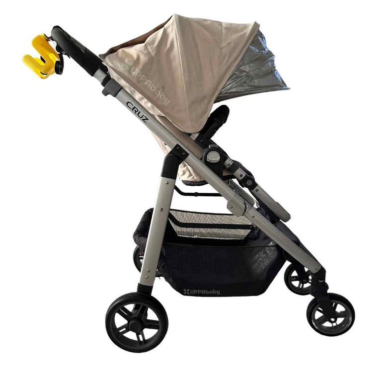 UPPAbaby-Cruz-V2-Stroller-Declan-Oat-Mélange-|-Silver-Frame-|-Black-Handle-14