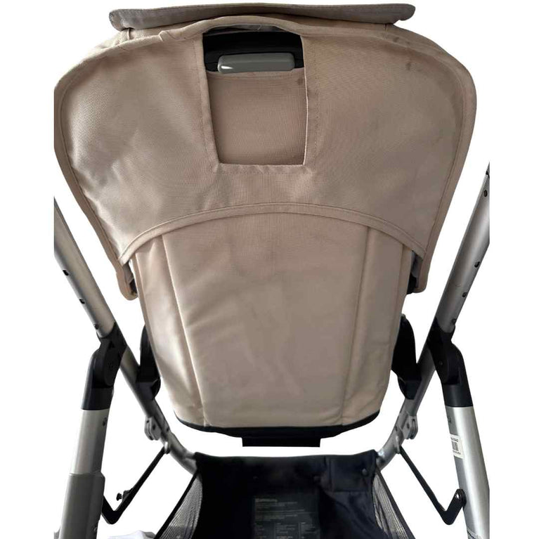 UPPAbaby-Cruz-V2-Stroller-Declan-Oat-Mélange-|-Silver-Frame-|-Black-Handle-23
