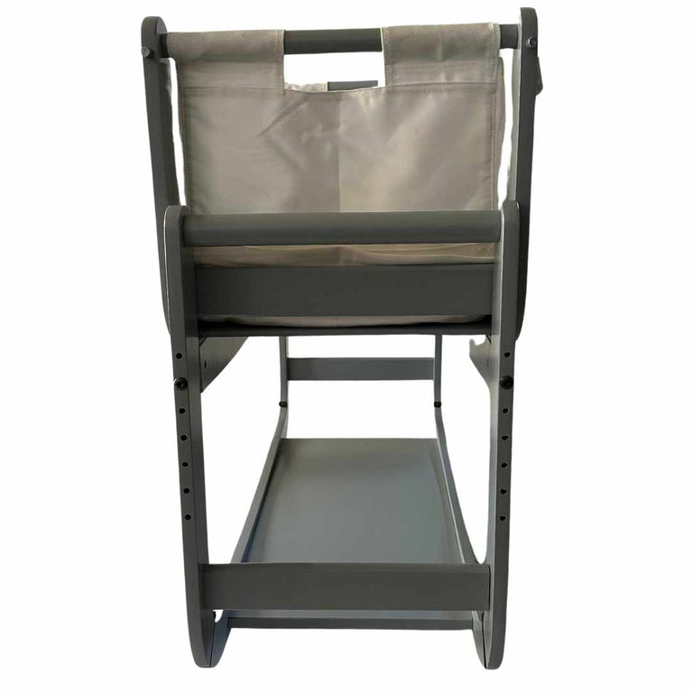 SnuzPod-2-Bedside-Bassinet-Crib-with-Mattress-Grey-13