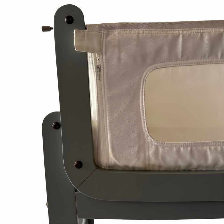 SnuzPod-2-Bedside-Bassinet-Crib-with-Mattress-Grey-5