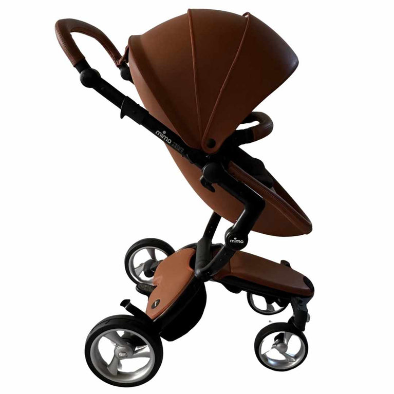mima-Xari-Max-2-in-1-Convertible-Stroller-+-Bassinet-Camel-/-Black-(2018)-18
