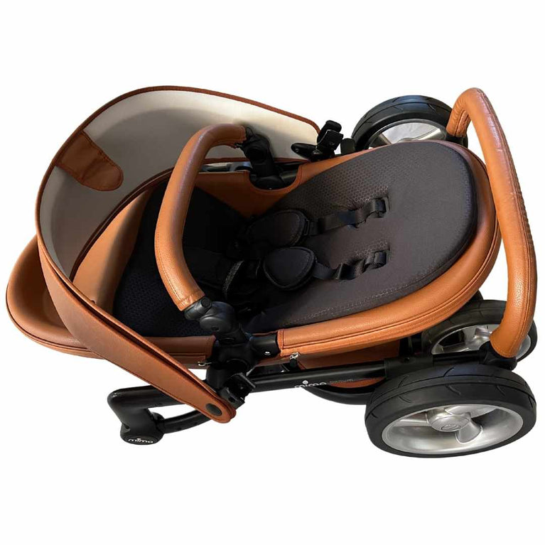 mima-Xari-Max-2-in-1-Convertible-Stroller-+-Bassinet-Camel-/-Black-(2018)-31