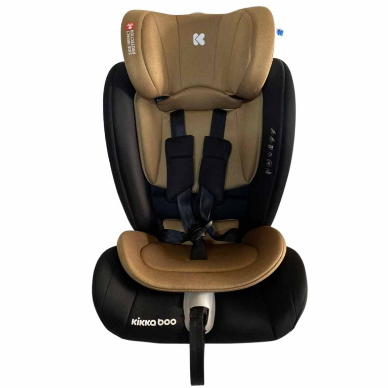 Kikkaboo-Viaggio-Car-Seat-1-2-3-Brown-2