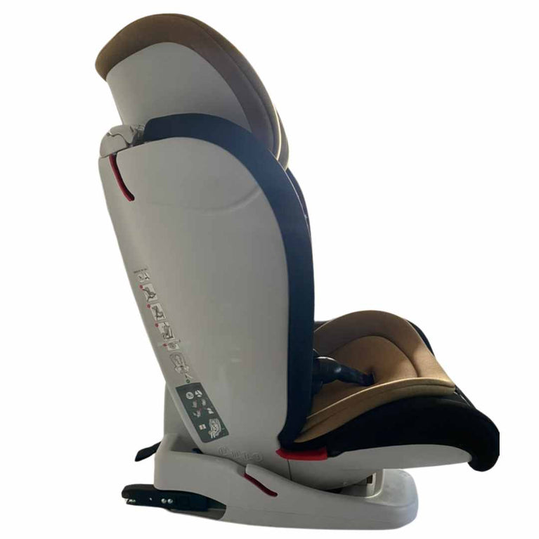 Kikkaboo-Viaggio-Car-Seat-1-2-3-Brown-7