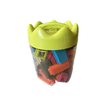 B-Toys-Bristle-Block-Stackadoos-Educational-Building-Set-Image 1