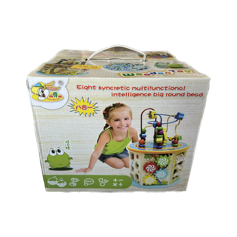 Eight-Syncretic-Multifunctional-Intelligence-Big-Round-Bead-Wooden-Educational-Toy-Image-Front