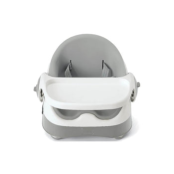 Mamas-Papas-Baby-Bud-3-Stage-Booster-Seat-with-Activity-Tray-Pebble-Image 1