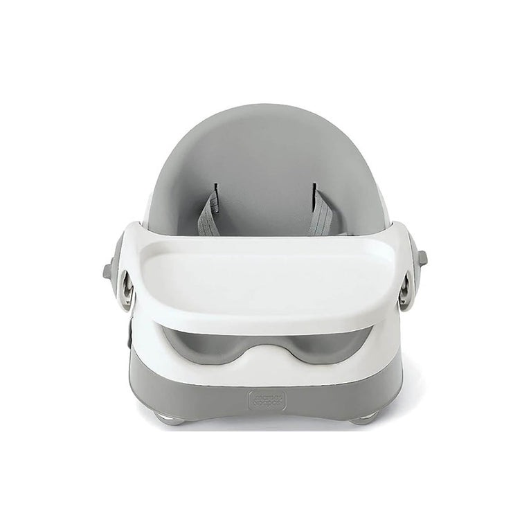 Mamas-Papas-Baby-Bud-3-Stage-Booster-Seat-with-Activity-Tray-Pebble-Image 1
