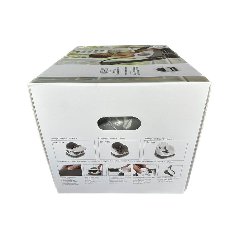 Mamas-Papas-Baby-Bud-3-Stage-Booster-Seat-with-Activity-Tray-Pebble-Image 3
