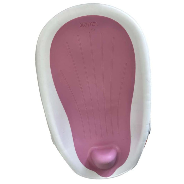 Summer-Infant-Clean-Rinse-Baby-Bather-White-Pink-Image 5