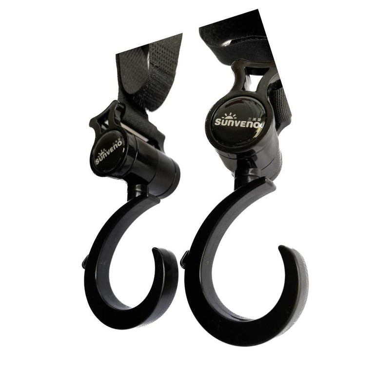 Sunveno-360-Rotating-Stoller-Hooks-Pack-of-2-Black-4