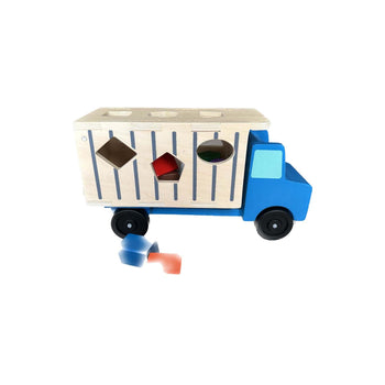 Melissa-Doug-Shape-Sorting-Dump-Truck-Toy-Image 1