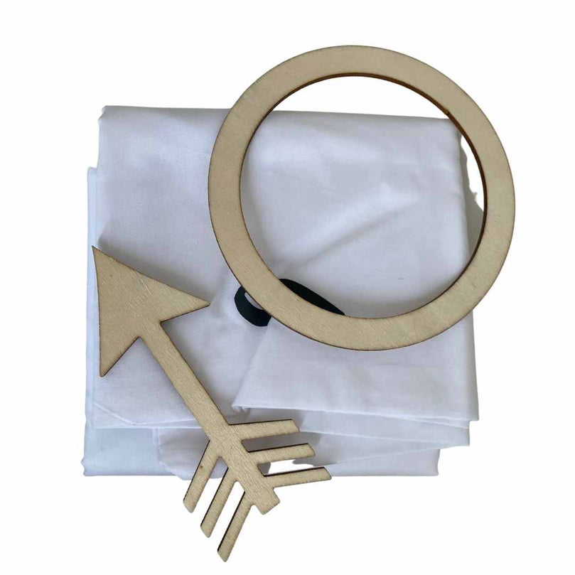 Ginger-Ray-Oh-Baby!-Milestone-Blanket-Keepsake-with-Wooden-Markers-White-2