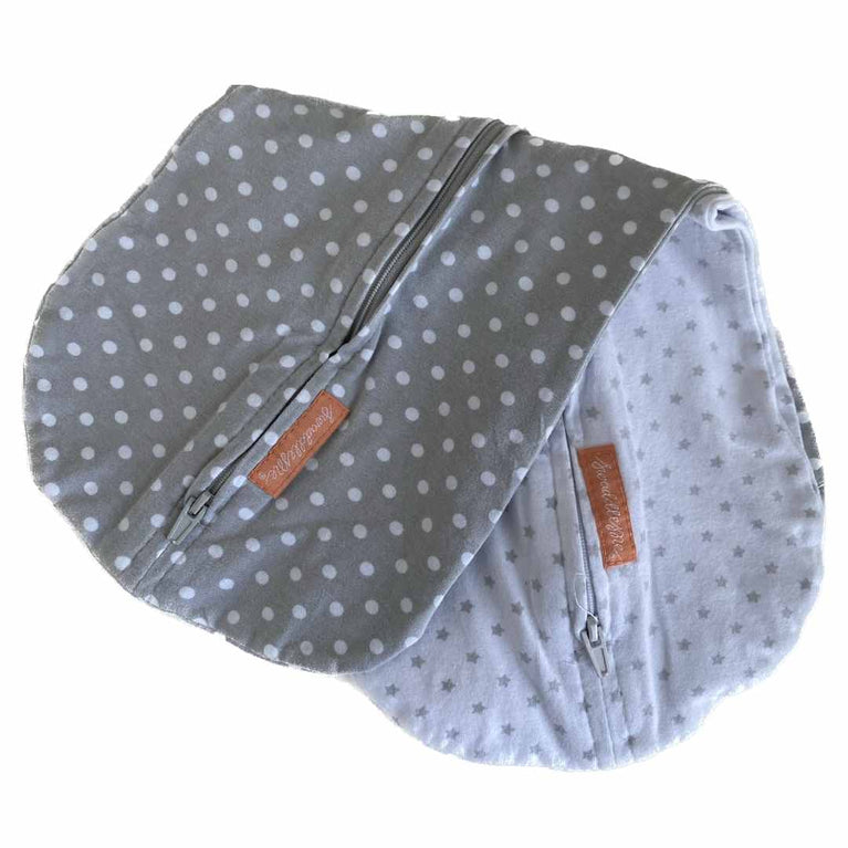 SwaddleMe-Pod-2-Pack-Swaddles-for-Newborn-0-2-Months-Grey-&-White-Polka-6