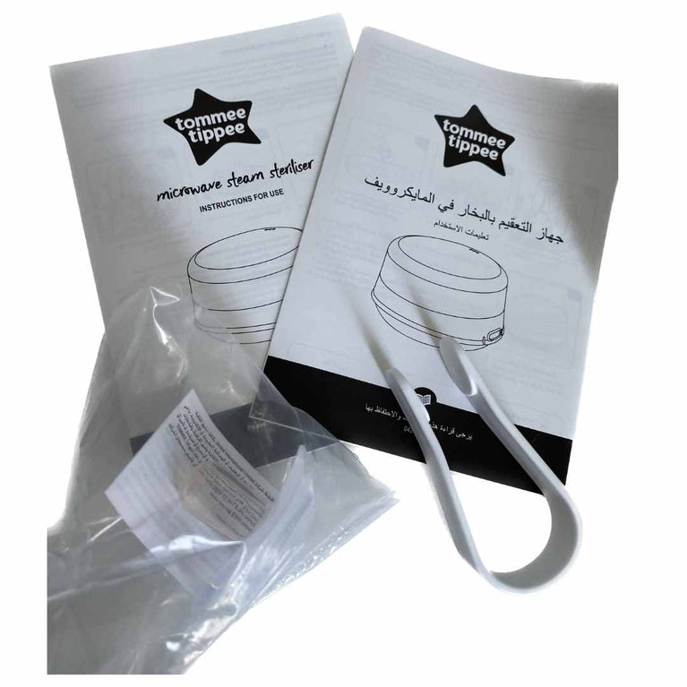 Tommee-Tippee-Microwave-Steam-Sterilizer-for-Baby-Bottles-&-Accessories-White-6