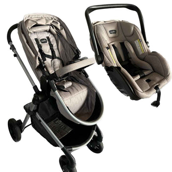 evenflo-Pivot-Travel-System-with-LiteMax-Car-Seat-&-Base-(2019)-Desert-Tan-1