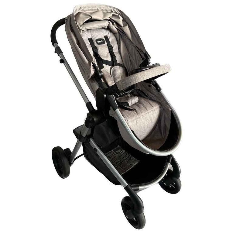 evenflo-Pivot-Travel-System-with-LiteMax-Car-Seat-&-Base-(2019)-Desert-Tan-3