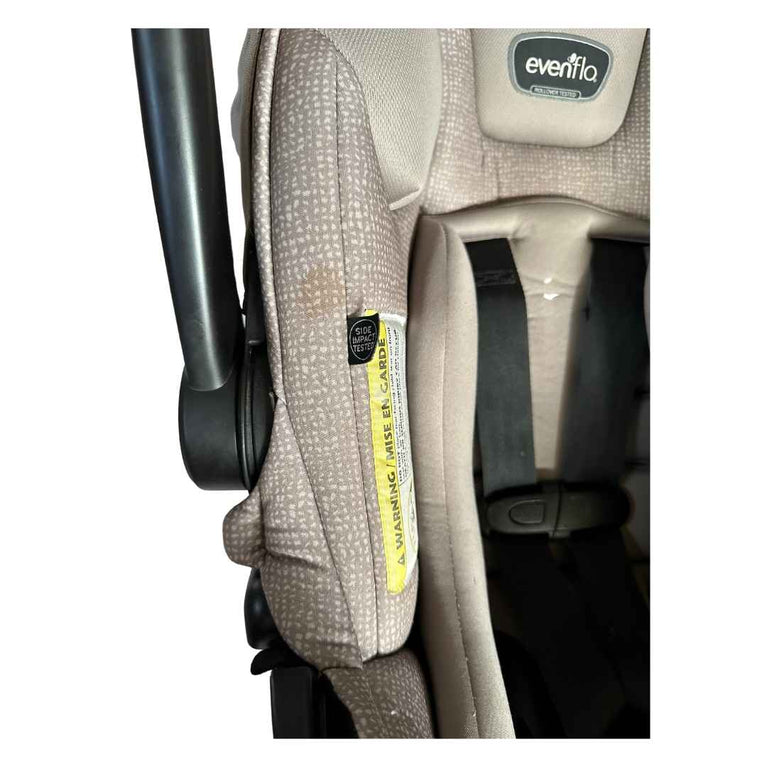 evenflo-Pivot-Travel-System-with-LiteMax-Car-Seat-&-Base-(2019)-Desert-Tan-15