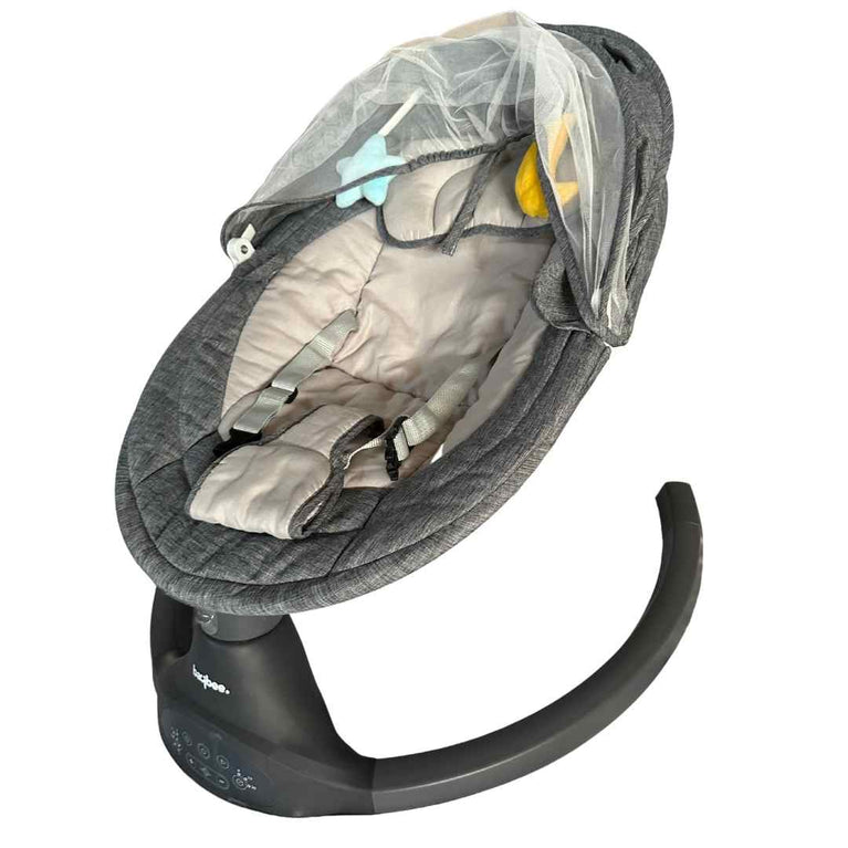 Baybee-Premium-Automatic-Electric-Baby-Swing-Grey-2