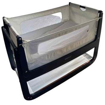 Snuz-SnuzPod-4-Wooden-Bedside-Crib-Navy-2