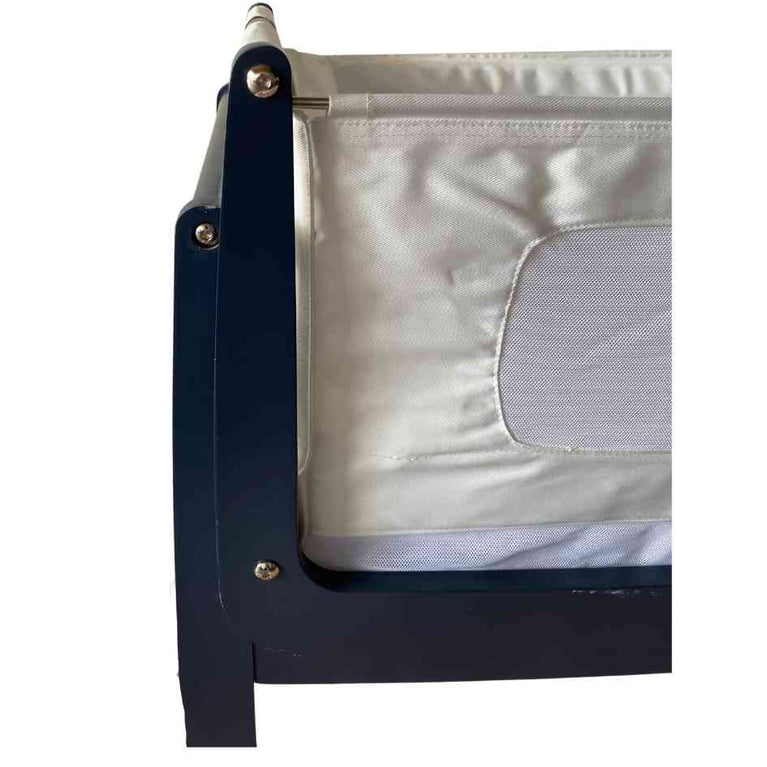 Snuz-SnuzPod-4-Wooden-Bedside-Crib-Navy-6