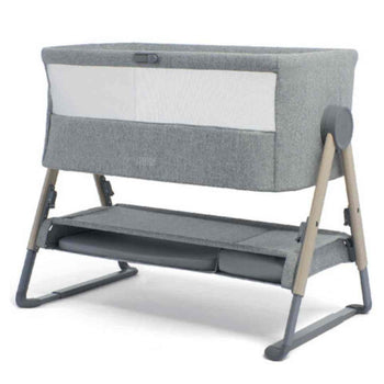 Mamas-&-Papas-Lua-Bedside-Crib-Grey-1
