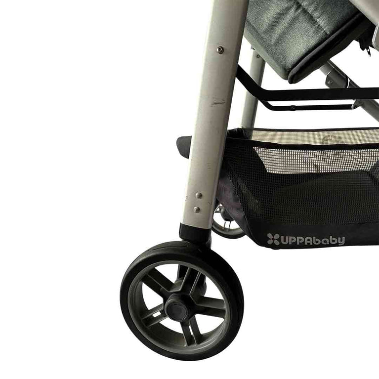 UPPAbaby-Cruz-Stroller-with-Bassinet-(2018)-Green-Melange-15