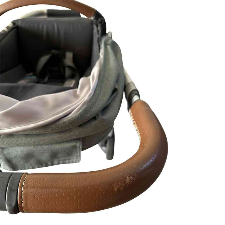 UPPAbaby-Cruz-Stroller-with-Bassinet-(2018)-Green-Melange-20