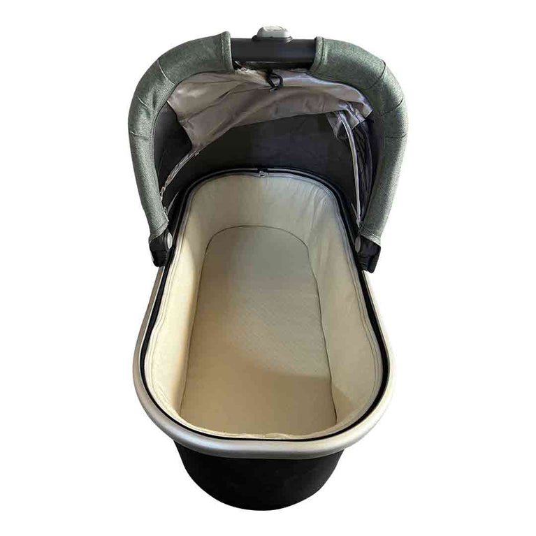 UPPAbaby-Cruz-Stroller-with-Bassinet-(2018)-Green-Melange-30