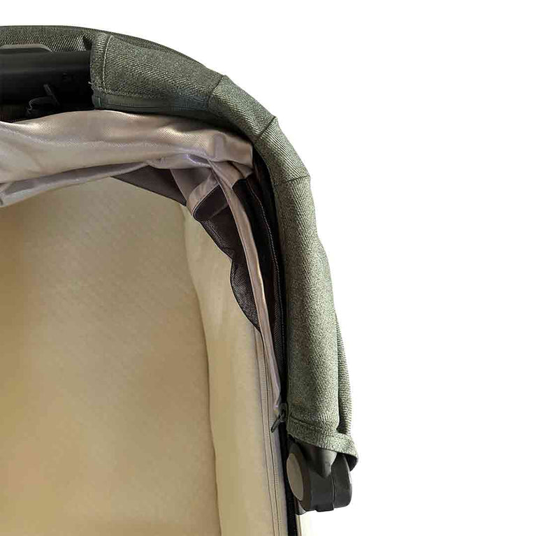 UPPAbaby-Cruz-Stroller-with-Bassinet-(2018)-Green-Melange-33