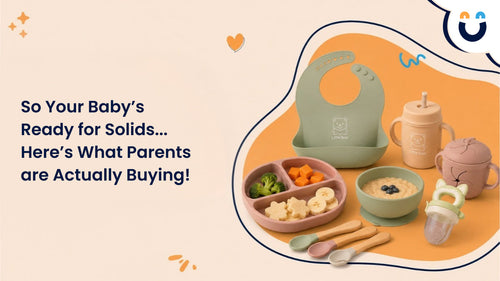 So Your Baby's Ready for Solids... Here's What Parents are Actually Buying!