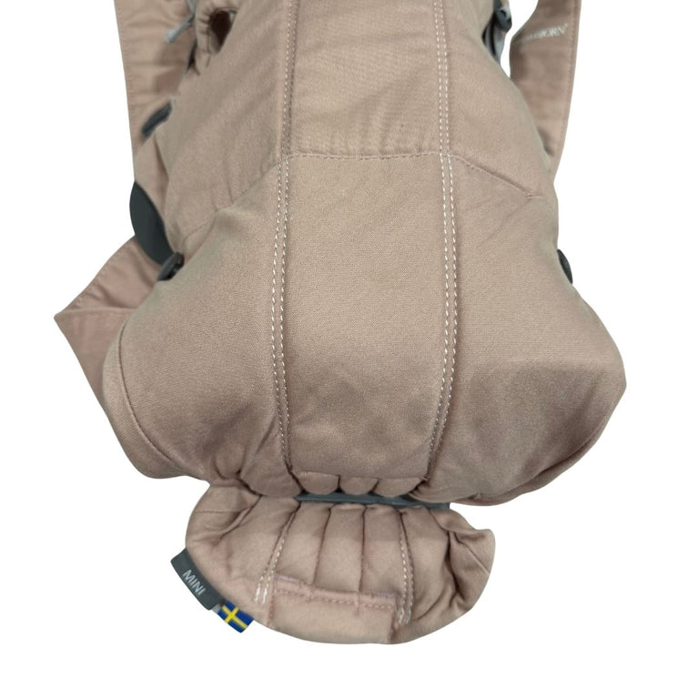BabyBjörn Baby Carrier Mini Woven - Dusty Pink