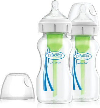 Dr. Brown's 9 oz/270 ml PP Wide-Neck Options+ Bottle