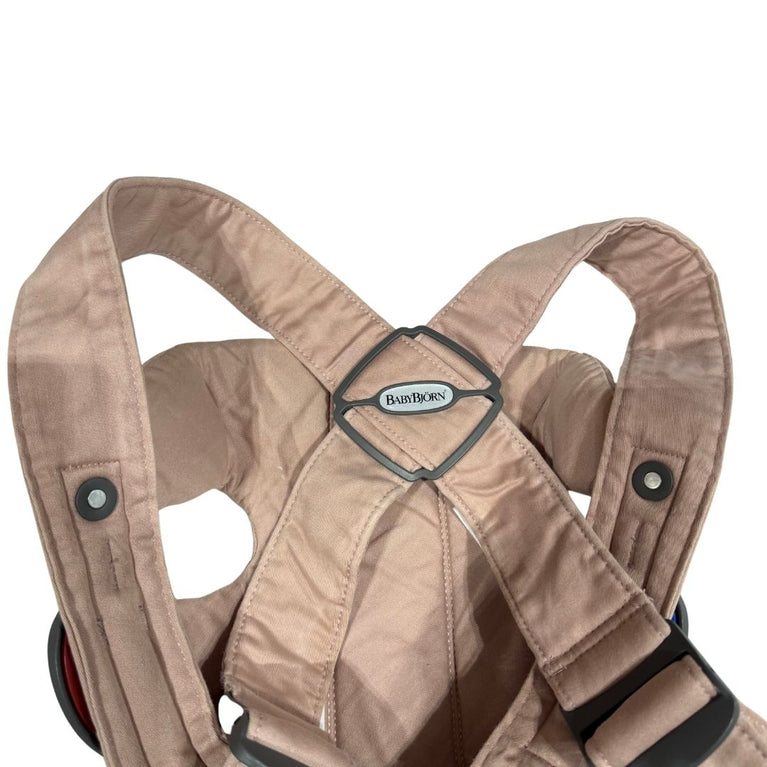 BabyBjörn Baby Carrier Mini Woven - Dusty Pink