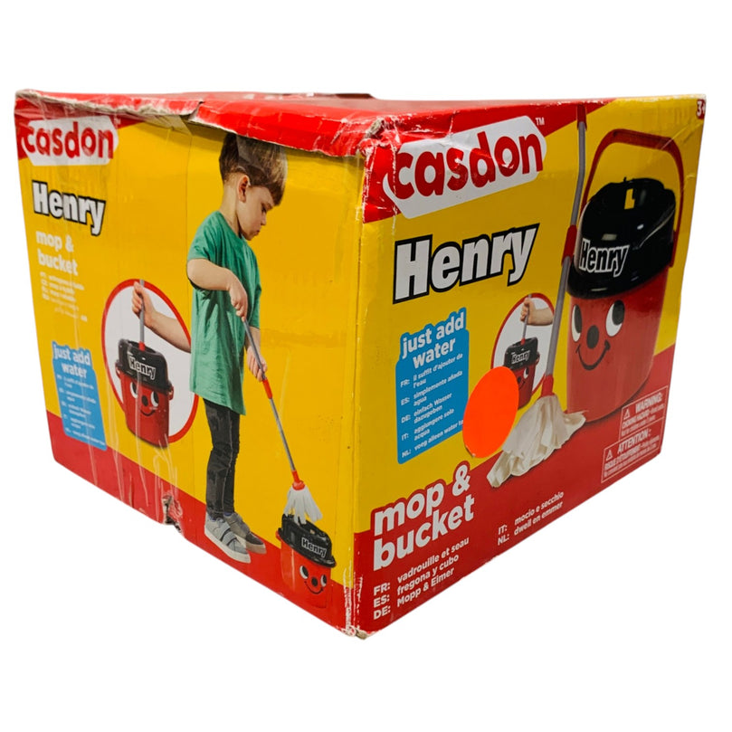 Casdon-Henry-Mop-&-Bucket---Red-1-1