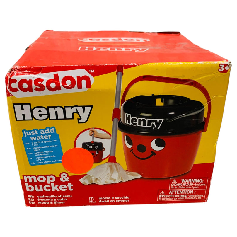 Casdon-Henry-Mop-&-Bucket---Red-1-1