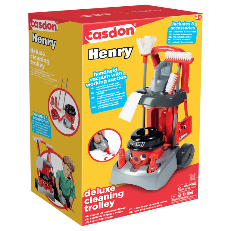 Casdon-Deluxe-Henry-Cleaning-Trolley---Red-1-2
