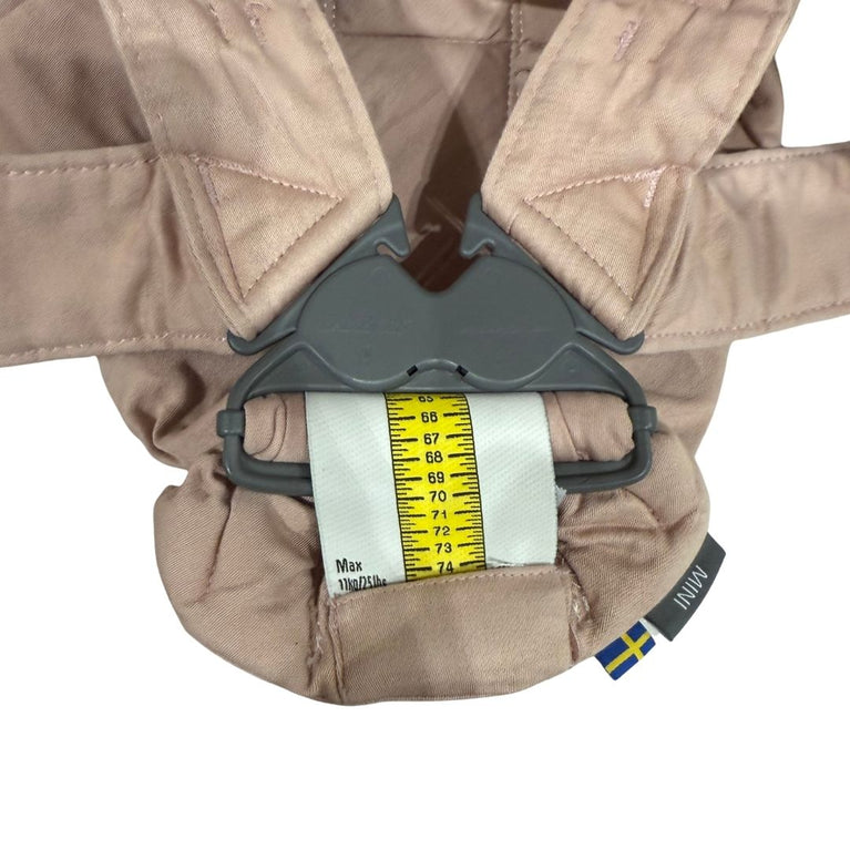 BabyBjörn Baby Carrier Mini Woven - Dusty Pink