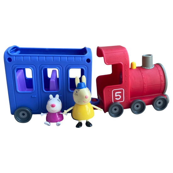 Peppa Pig Miss Rabbits Train and Carriage Toy | Shop used Active Play ...