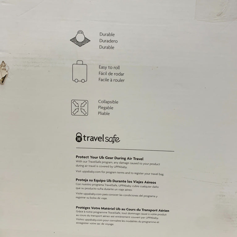 Uppababy-RumbleSeat/Bassinet-Travel-Bag-Black-1-6