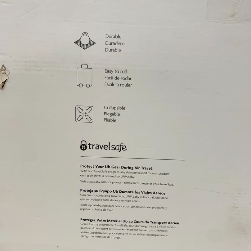 Uppababy-RumbleSeat/Bassinet-Travel-Bag-Black-1-6